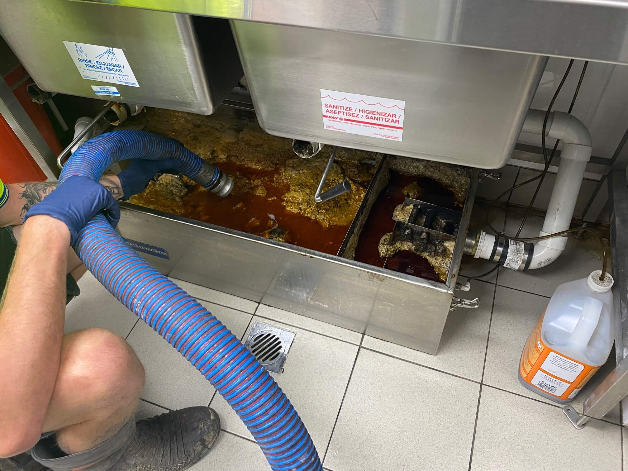 Grease Trap Cleaning in Lawrence