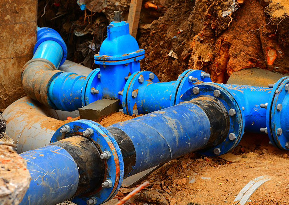 Sewer Line Replacement in Lawrence