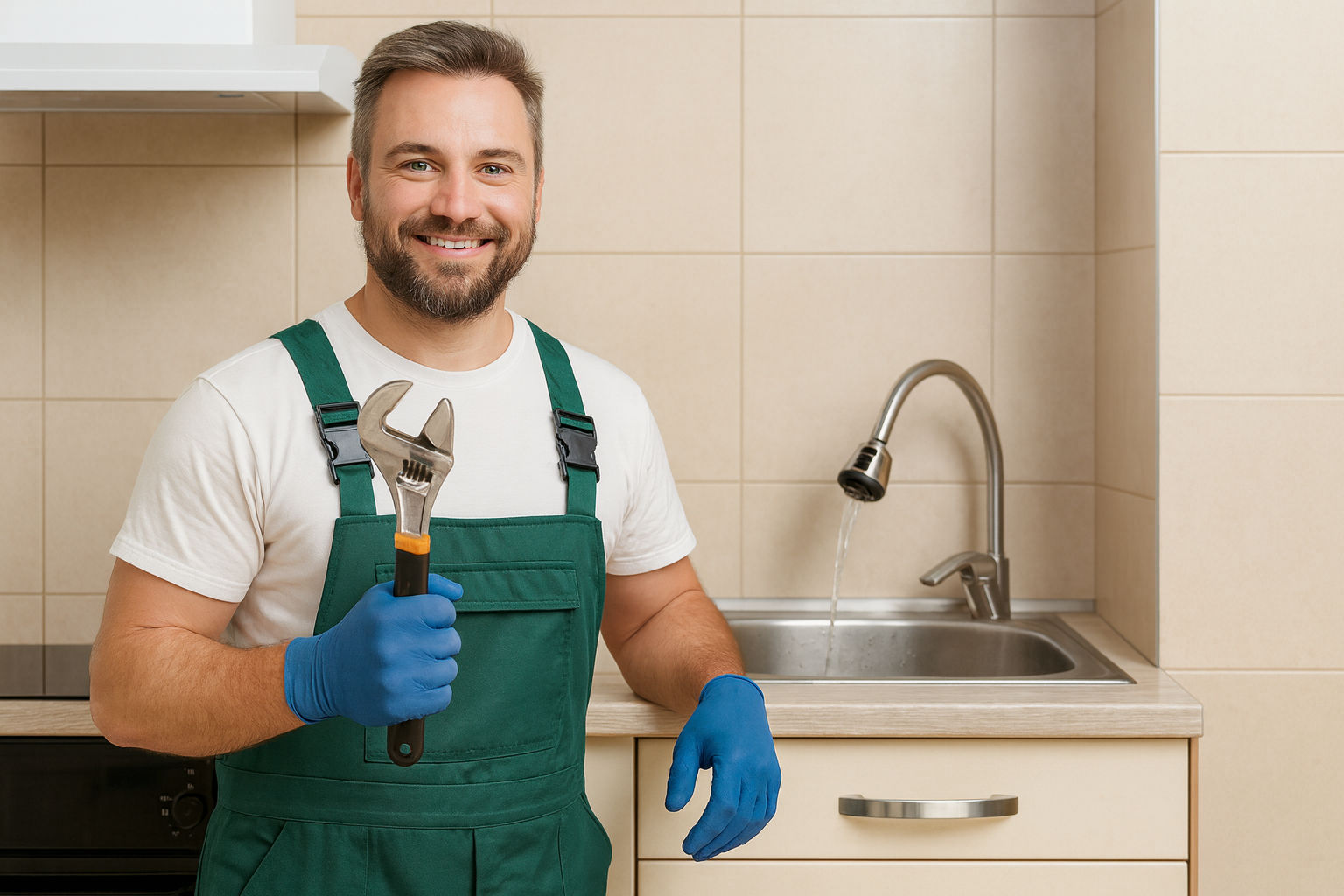 Contact a plumber in Lawrence